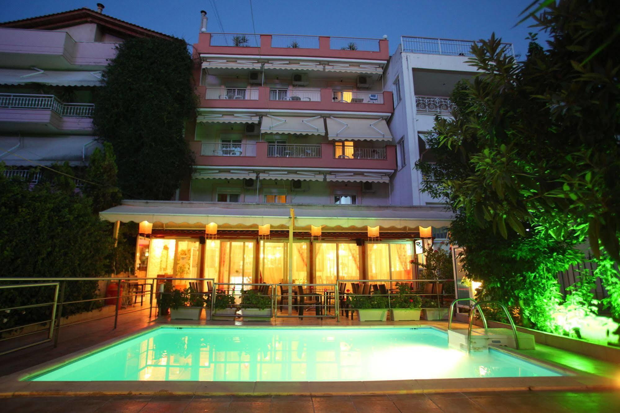 Hotel Mallas Nea Kallikrateia Екстер'єр фото